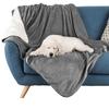 Waterproof Dog Pet Blanket Cover Water-Resistant Pet Blanket for Bed Couch Protection Soft Plush Reversible Blanket for Dog