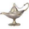 Vintage Magic Lamp, Genie Collector ' s Edition/Wedding Table Decoration, Wishing Light Ornaments, Aladding Magic Genie Lamp for Costume Props, Home