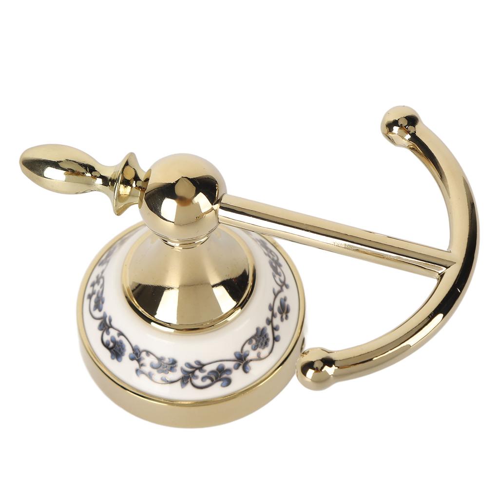Decorative Wall Hook Multifunctional Space Saving Ceramic Zinc Alloy Wall Mounted Hanging Hook for