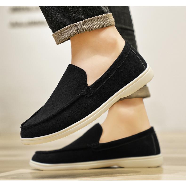 Spring 2026 Men's Versatile Casual Loafers - Stylish Driving Moccasins for Young Men
