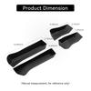 4Pcs for BYD Seal 05 DM-i 2025 Front Rear Door Handle Storage Box Droove Gate Slot Tray Organizer Car Interior Accessories Black