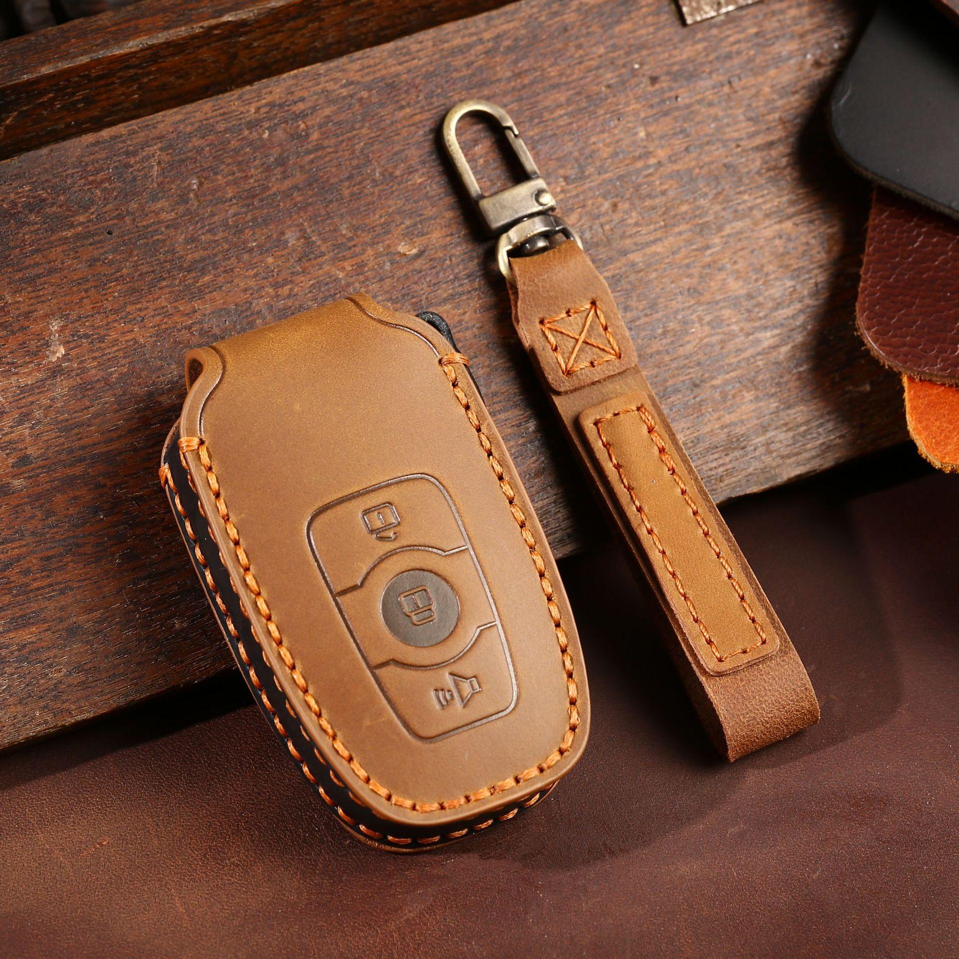 

Harvard h6 key case 13/14/15/16 old Haval second generation h6 Great Wall C50 car key case коричневий