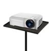 Projectors Tray 1/4inch Thread DJ Equipment Holder Height Adjustable Floor Projector Stand Telescopic Rod Standing for Equipment