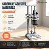 Precision Vertical Drilling Jig Aluminum Drill Press Stand with Spring Buffer for Handheld Electric Drill Use