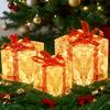 3pcs Box Light Set, Battery Operated Warm Light Boxes, 8 Flashing Modes, IP66, Indoor Living Room Patio Party Tree Valentine's Day Holiday Decor
