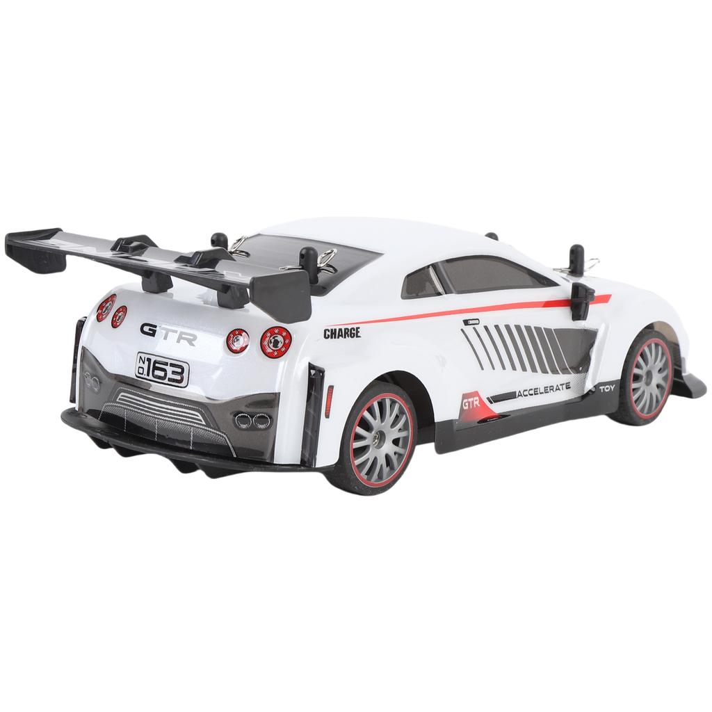 Remote Control Car, Rechargeable 4WD Drifting Vehicle with Spray Function and Lights, 2.4GHz Toy Car for Kids Boys