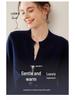 Women's Slim Fit Cashmere Cardigan - Stylish & Versatile Round Neck Knit Sweater