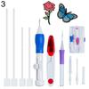 Craft Pen Punch Needle Embroidery Thread Cross Stitch Kit DIY Sewing Accessory
