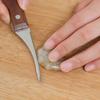 Stainless Steel Shrimp Deveiner and Peeler Tool for Kitchen Use