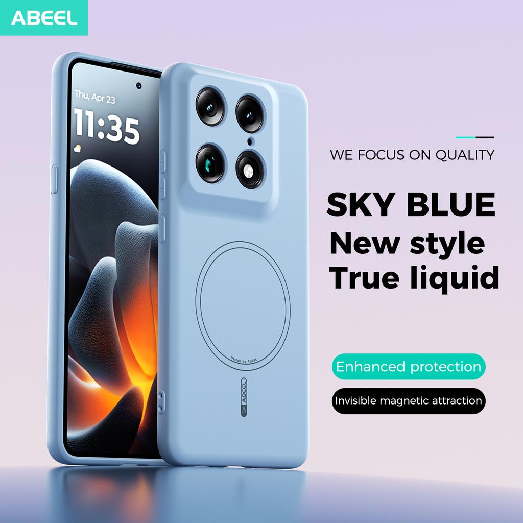 For Motorola Moto Signature 5G X70 Air Pro Case Inner Fur Liquid Silicone For Magsafe Ring Holder Soft Mobile Phone Cover