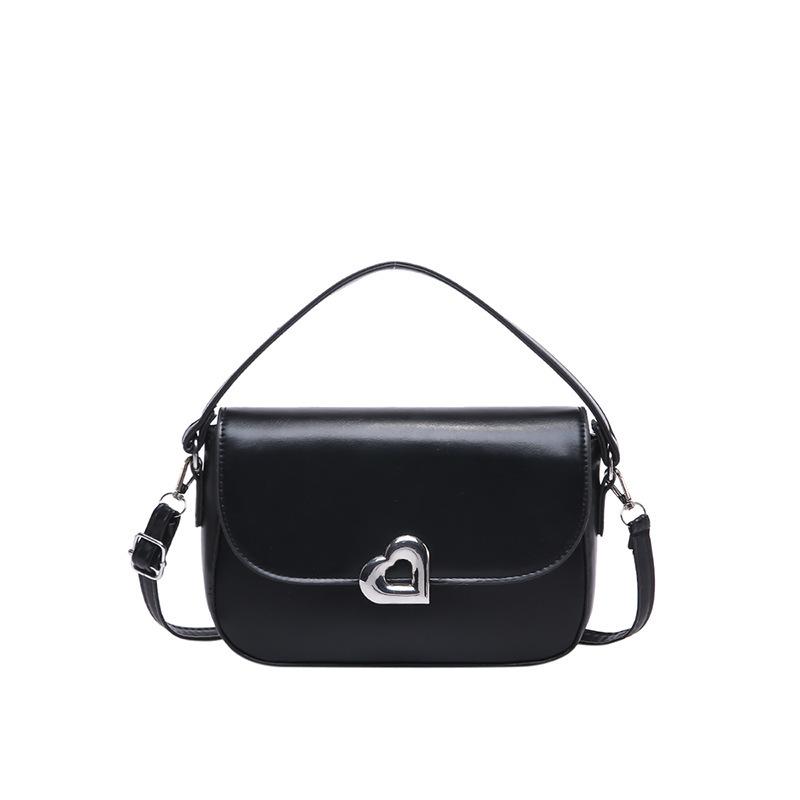 Textured Foreign Style Underarm Handbag Women's 2025 Winter New Fashion Casual Saddle Bag Single Shoulder Messenger Bag