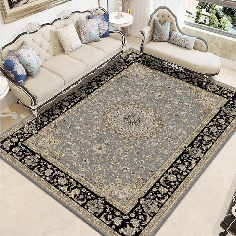 Modern Chinese Living Room Persian Carpet Simple Bedroom Decoration Area Rug Large Porch Door Mat Absorbent Non-slip Bath Mat