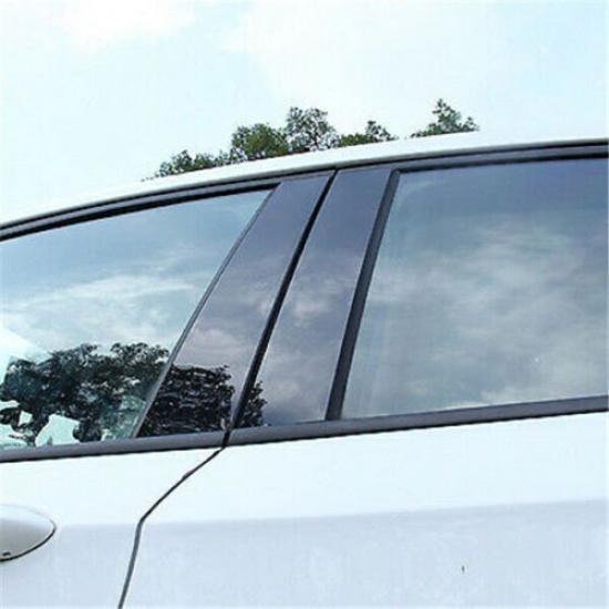 For Cadillac XT5 2017-2023 Pillar Posts Door Piano Black Trim Decal Cover Kit