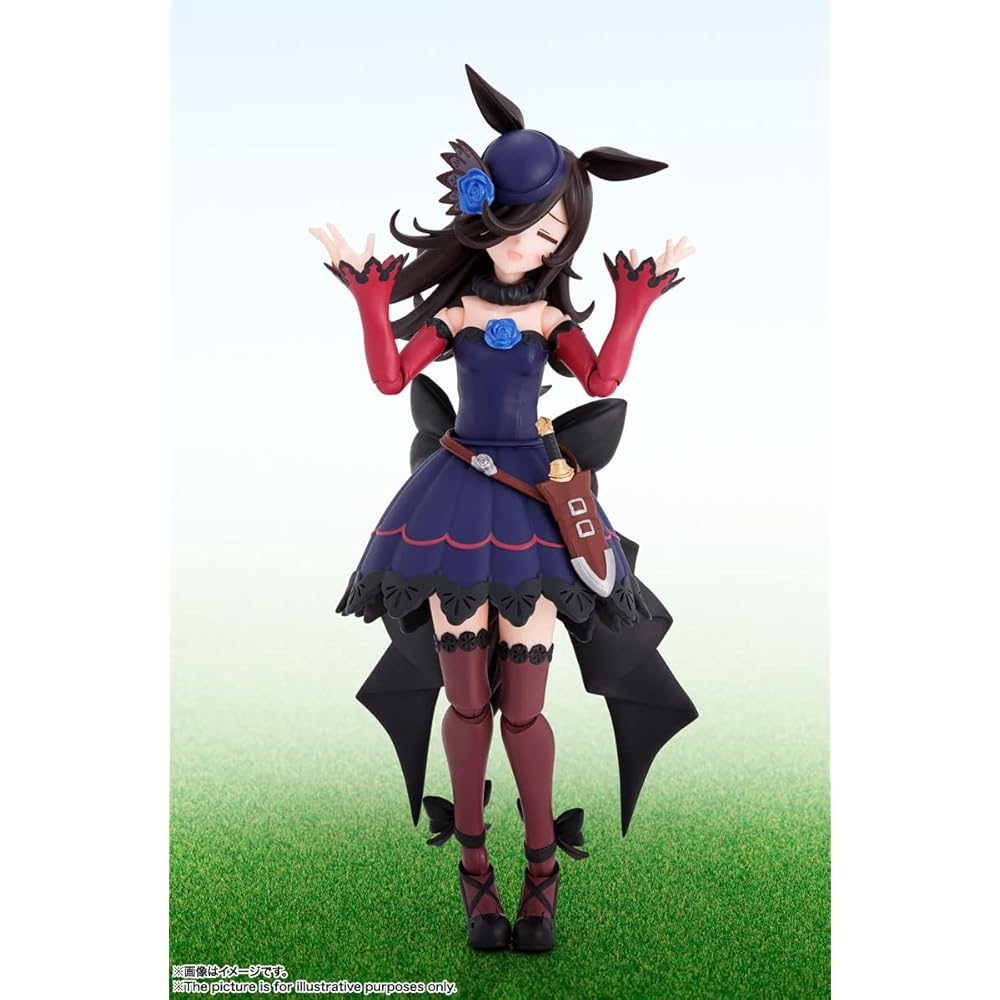 TAMASHII NATIONS S.H. Figuarts Uma Musume Rice Shower 120mm Painted Action Figure ABS PVC