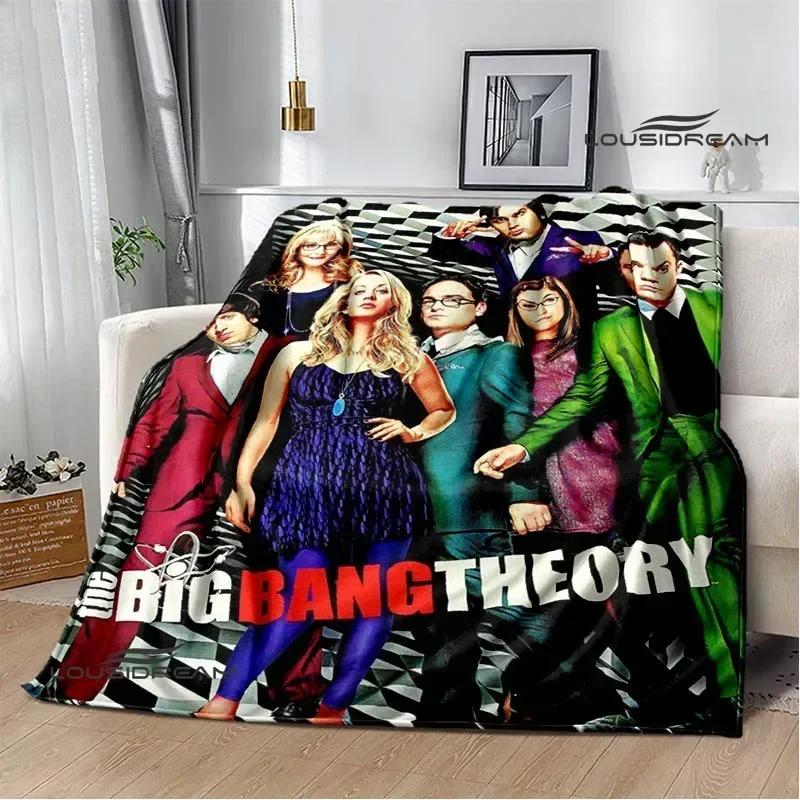 The Big Bang Theory Blanket Blankets for Beds Picnic Blanket Flange Warm Blanket Home Travel Blankets Bed Linings Birthday Gift