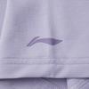 Li Ning Herbal Tea T Comfortable Casual Simple Round Neck Pullover Short Sleeve T-Shirt Men T-Shirts Muted-Gray Purple ATSV509-6