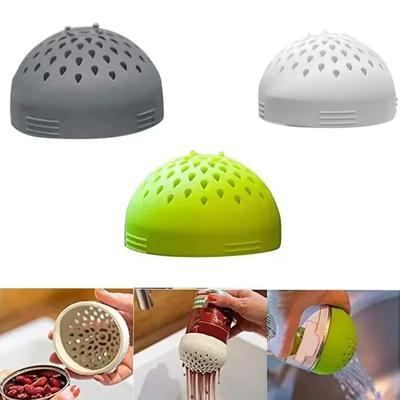 Colador de Lata de 75CM Herramientas de Cocina Multifuncional Silicona de Grado Alimenticio Filtro de Lata Malla Filtro de Té de Silicona