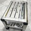 1Pc Multi-purpose Stainless Steel Stool - Durable Thick & Sturdy Stool, Ideal for Living Room, Bathroom, Kitchen and Corridors