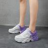 New dad shoes hollow mesh shoes student breathable thick sole heightening casual sports shoes travel shoes tide