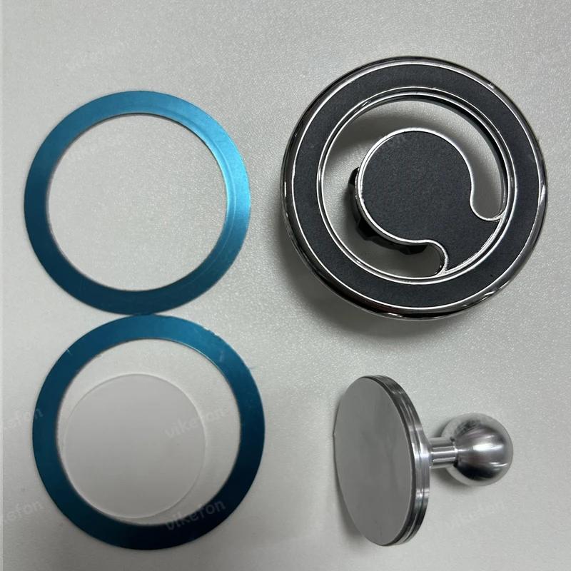 360° Rotate Magnetic Car Phone Holder Stand Magnet Car Mount Air Vent Bracket For Magsafe iPhone 16 15 14 13 12 Samsung Xiaomi
