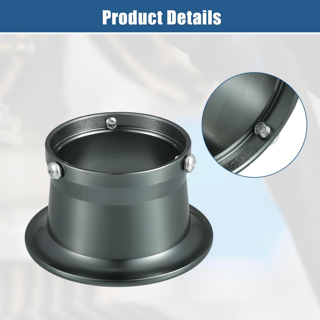 X AUTOHAUX 55mm 2.17" Velocity Stack Motorcycle Carburetor Air Filter Cab Funnel Trumpet Air