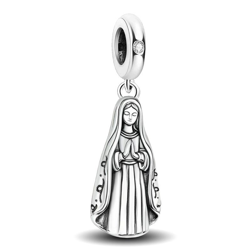 Copper Blue Owl Girl Moon Star Sunflower Bird Charms Beads Fit Original Pan Bracelets Bangles Fine Jewelry Gift