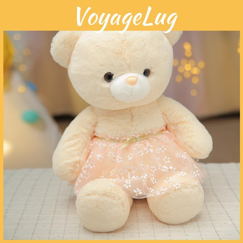 Bear Teddy Stuffed Toy For Girls With Pp Cotton Filling In Animal Shape Gift