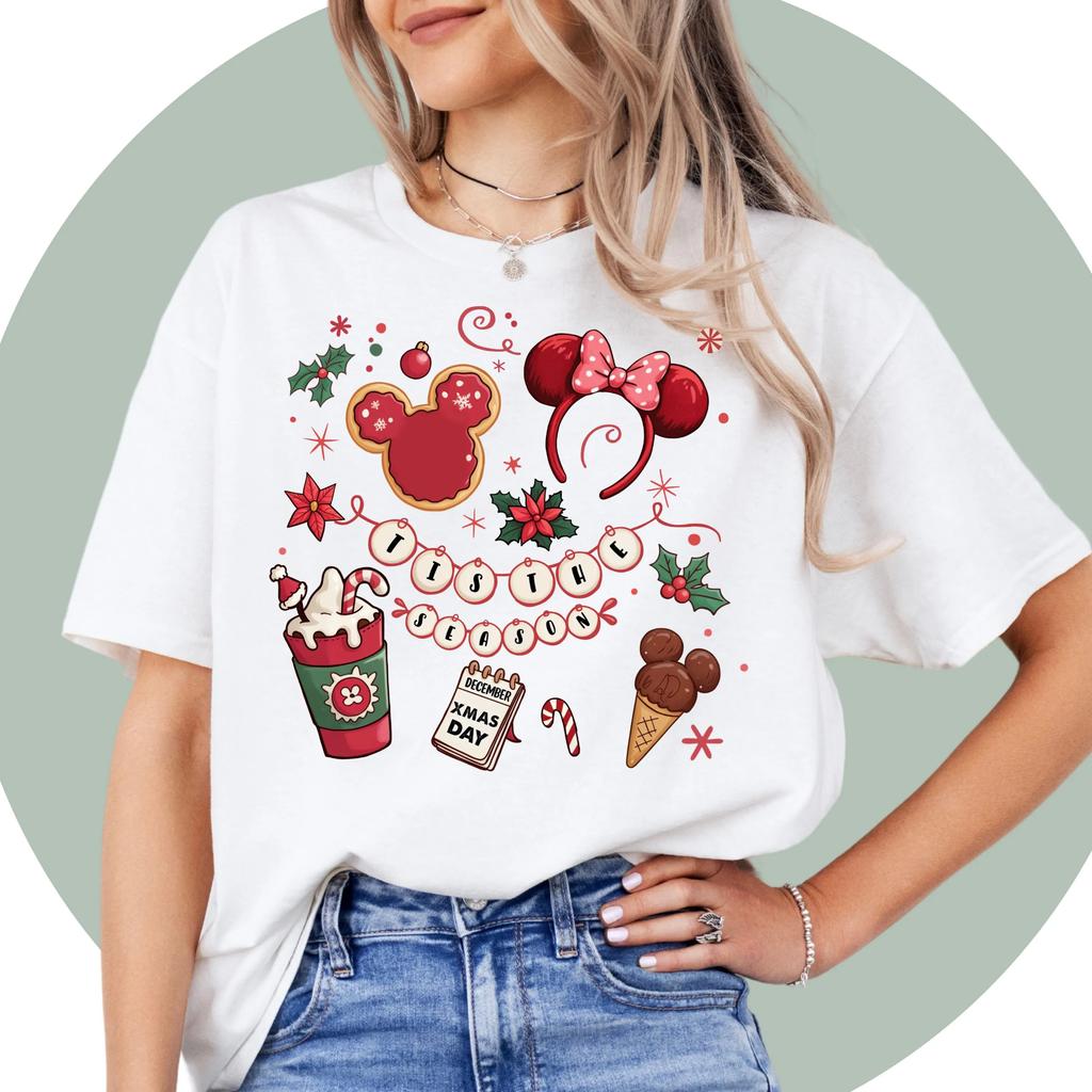 Christmas Shirt and Friends Holiday Tee Family Matching Christmas Apparel Xmas Gift Idea