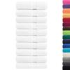 VidaXL Essuie-mains de Qualité Supérieure 10 pcs, Serviettes de Bain, Serviettes à Main, Débarbouillettes de Salle de Bain, 137126