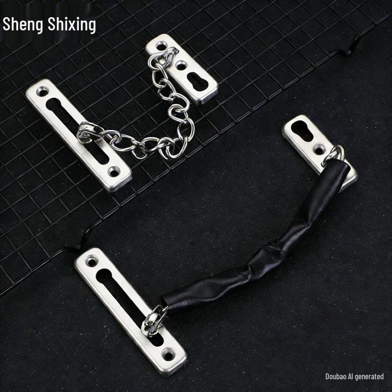 Stainless Steel Anti-Theft Door Chain Lock for Bedroom & Hotel