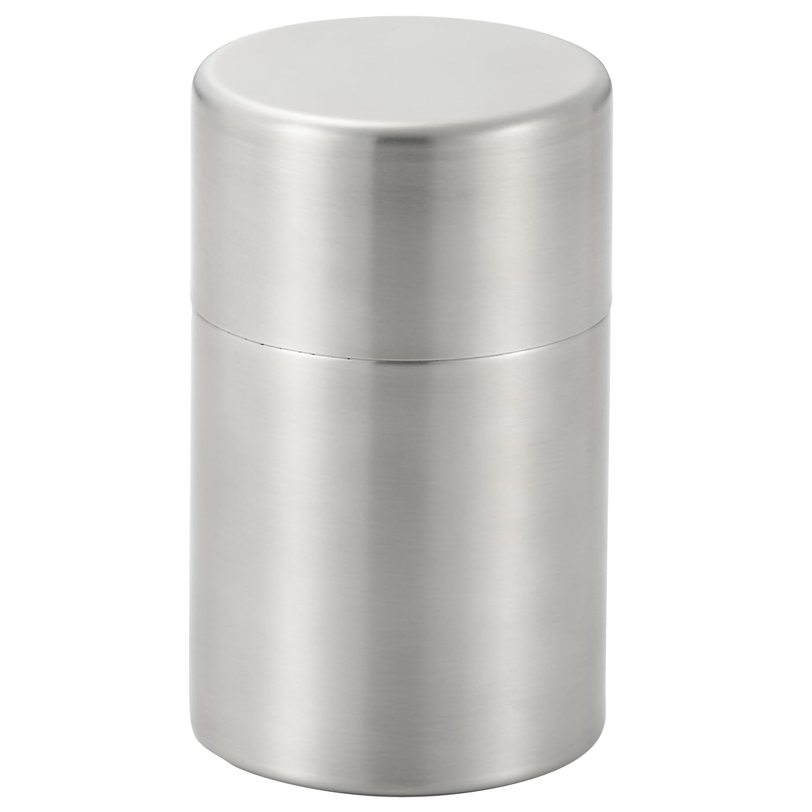 

Yoshikawa Sui Stainless Steel Tea Leaf Made in Japan Container, Large, Tsubame-Sanjo, (YJ3102)