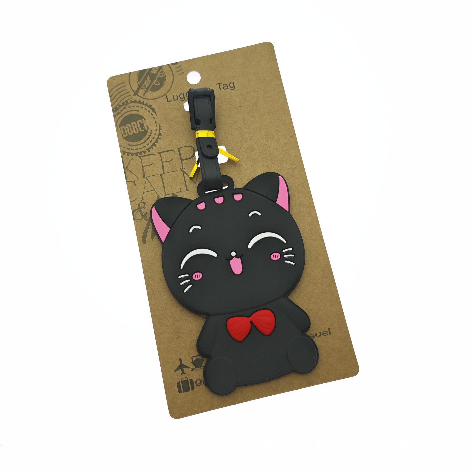 Hayao Miyazaki Cartoon Figure Luggage Tags – Spirited Away & My Neighbor Totoro Coal Briquettes Suitcase Charms