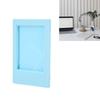 Photo Frame Plastic Rectangle Desktop Classical Stand Picture Frame for   for     3in Photos