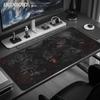 Black Wolf Pack Mouse Pad Gaming Printon Demand New Custom Mousepad XXL Mouse Mat Office Natural Rubber Non-Slip Mice Pad