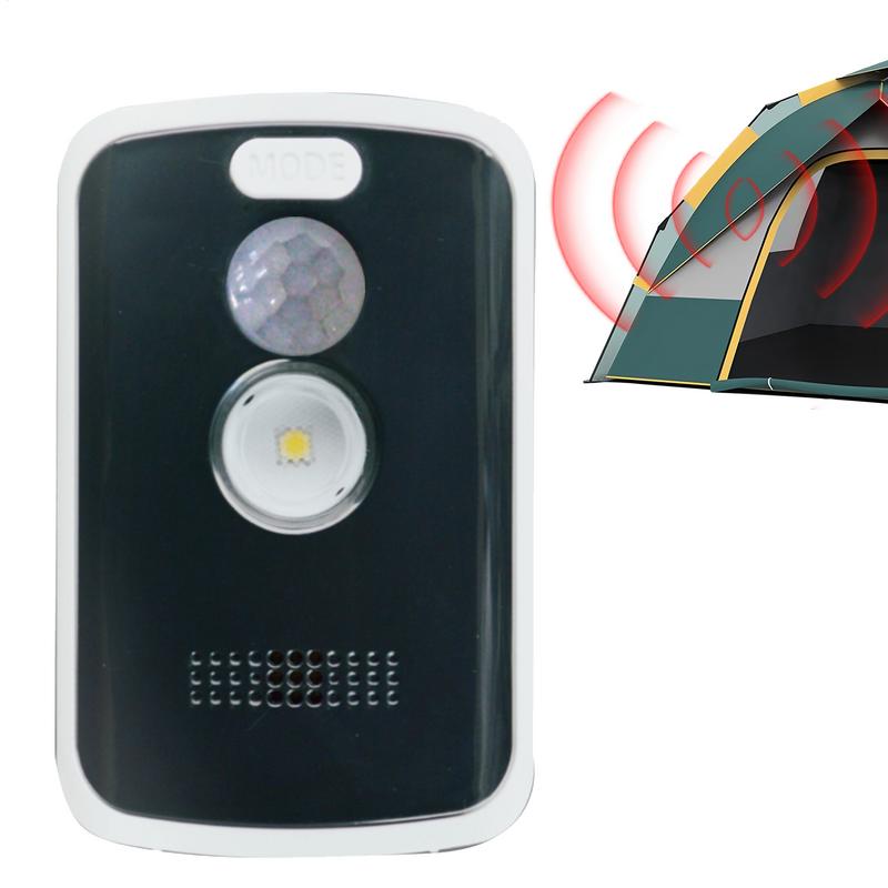 Camping Perimeter Alarm 125dB Hochlauter Bewegungssensor Perimeter Stolperdraht Alarm Mühelose Einrichtung Tragbares Diebstahlschutz-Alarmsystem