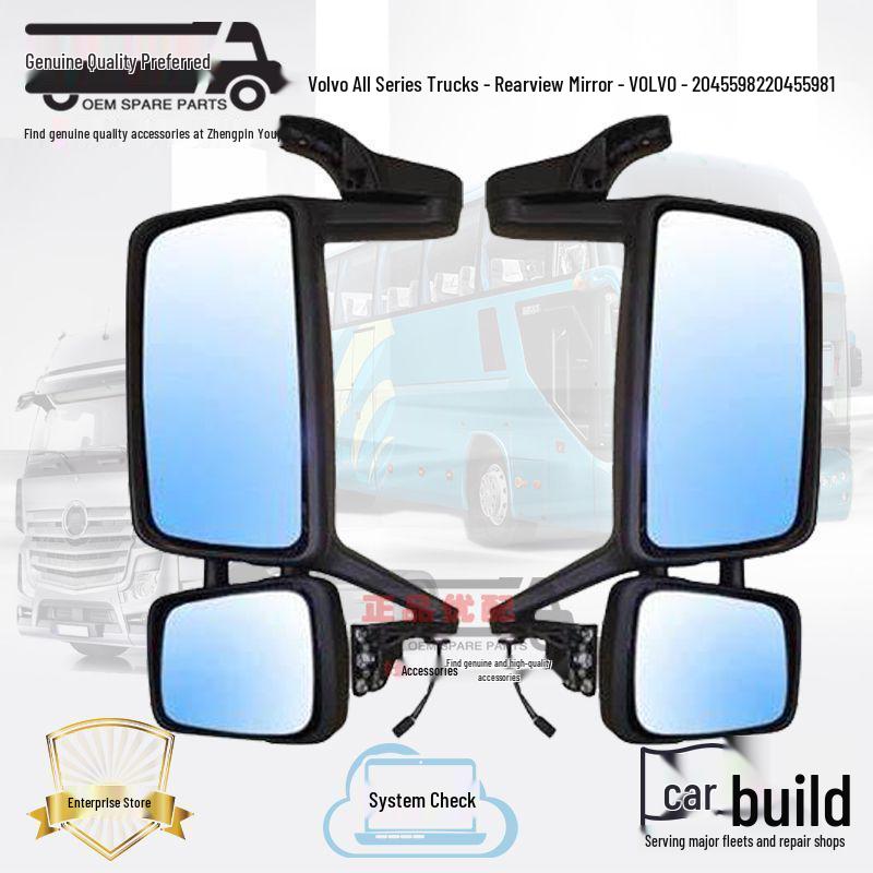 

Suitable for Volvo Truck Rearview Mirror Left & Right 20455982/20455981 Installation Standard