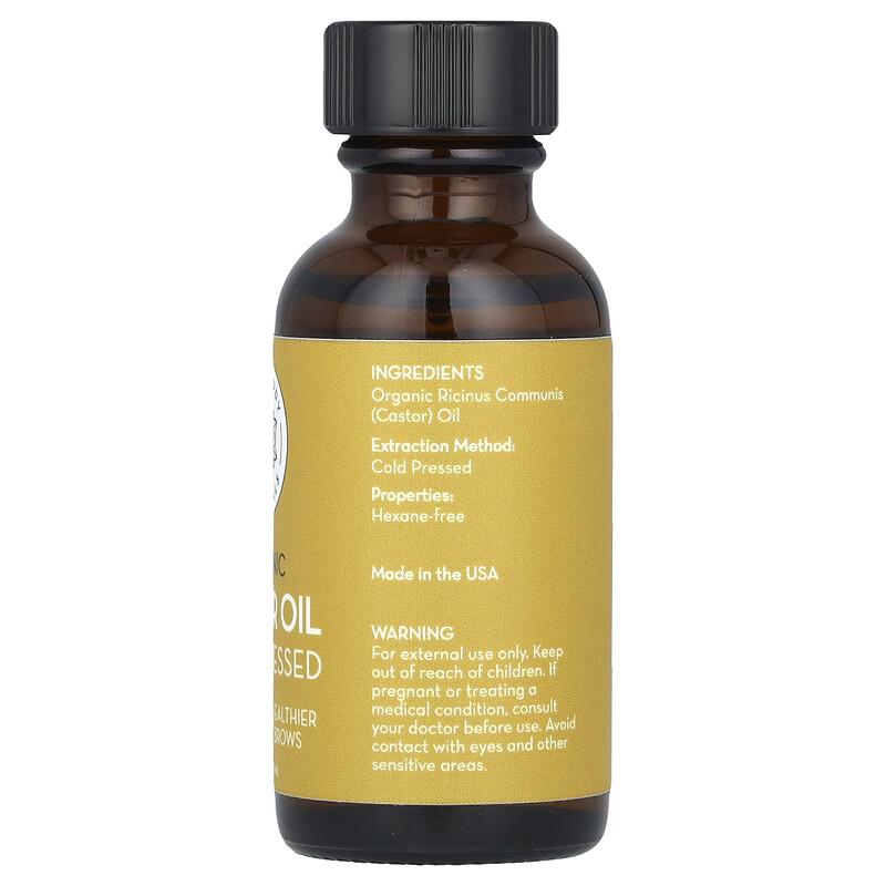 Organic Castor Oil Kit, 1 Fl Oz (30 Ml)