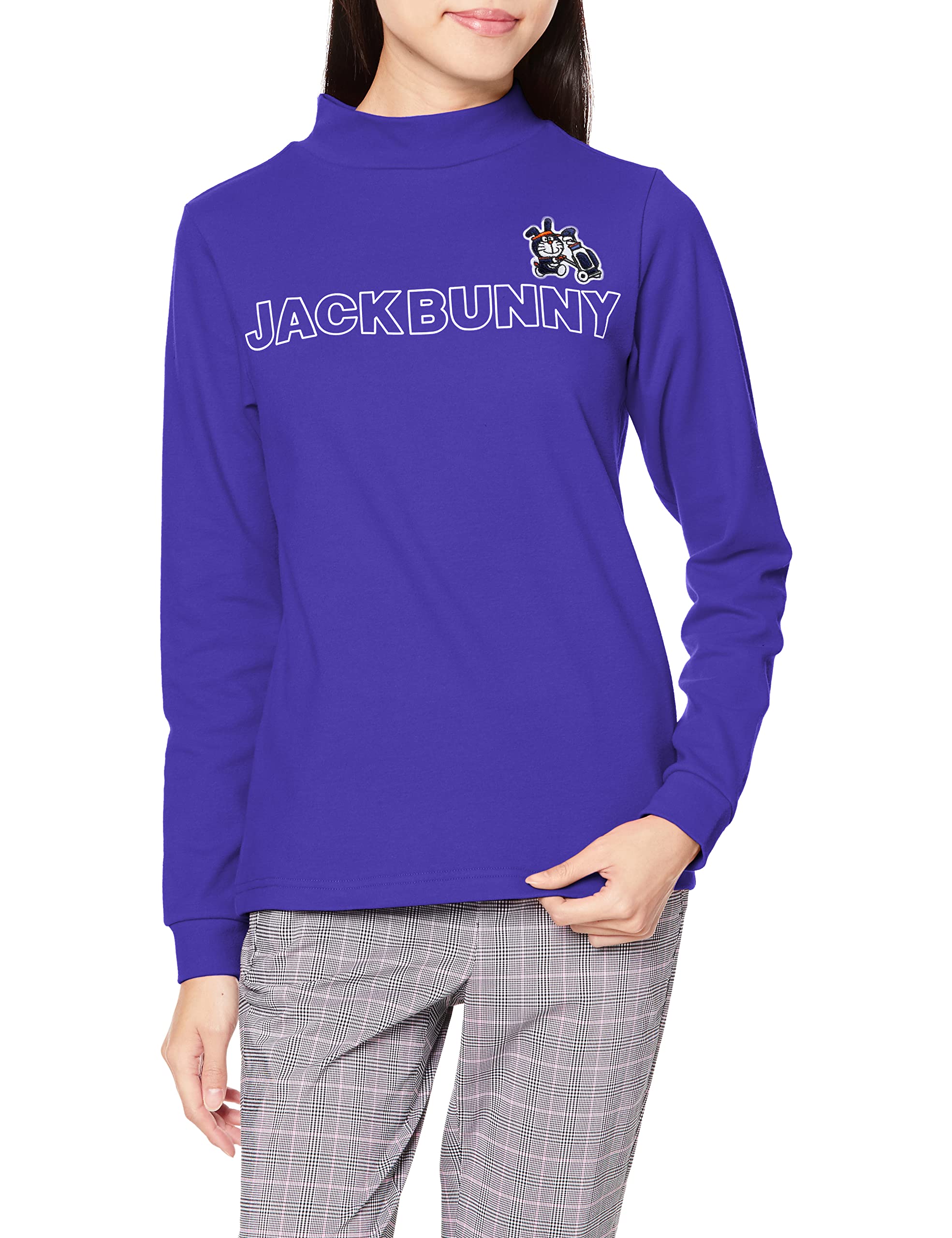 

Jack Bunny Doraemon Collaboration Long Sleeve Inner Brushed Size Small Women s Shirt, C-Terry / 263-2266040 080_Purple,