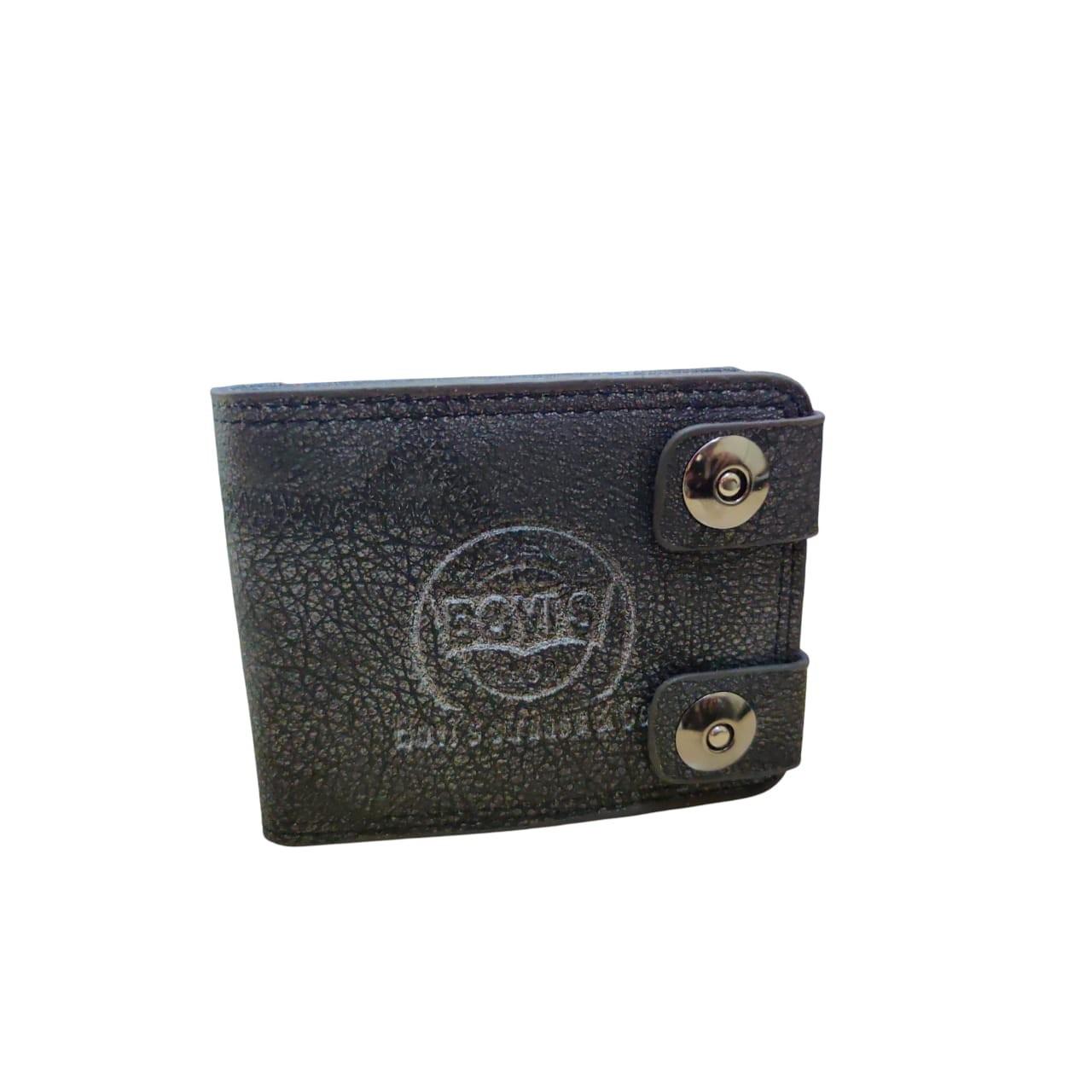 

@ Stylish Leather Wallet Pocket Card Holder Black Color For Men 110Gm Zr-7003-60%Off