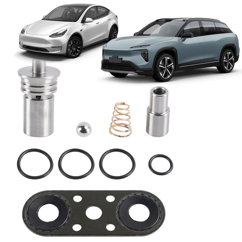 Cooler Bypass Valve Upgrade Kit with Bypass Gasket Transmission Cooler Flow Bypass Valve Upgrade Kit for 6L80 8L80 8L90E