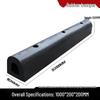 Thickened Rubber Anti-collision Strip: Corner Wall Edge Padding for Docks and Trucks