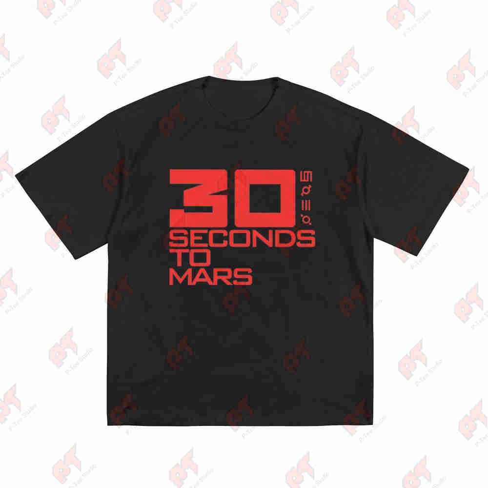 Thirty Seconds To Mars Short Sleeve Tee 100% Cotton T-Shirt