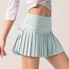 Summer Sports and Fitness Shorts, Women's Anti Glare Outdoor Quick Drying Skirt Pants, Running Breathable Gym Short Skirt, Tennis Skirt