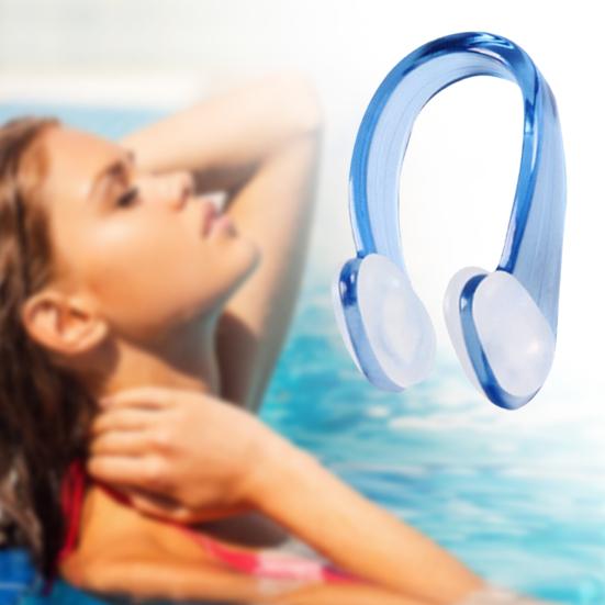 2/6 st Simnäsklämmor Vattentät Återanvändbar Silica Gel Surfing Nos Plug Protectors för barn Vuxna