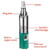 260W New Submersible Solar Water Pump 40m 1200L/h Deep Well Irrigation Garden Home Agricultural 39cm X 8.5cm