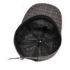 Plaid Short Brim Baseball Cap for Unisex Spring Summer Vintage Cap Outdoor Sun Hat