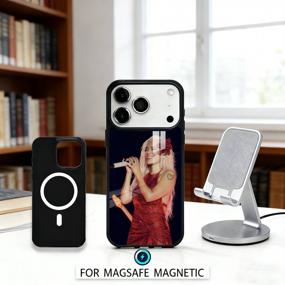 Singer K-Karol G Amargura Phone Case For iPhone 17,16,15,14,13,12,Pro,Max For Magsafe Magnetic Wireless Charging