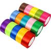 25Yards/Roll 40mm Satin Ribbons DIY Bow Handmade Gift Packing Artificial Silk Roses Crafts Supplies Sewing Accessories Material