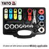 YATO Air Conditioning Oil Pipe Removal Tool Set - 23 Pieces for Automotive Repair and Maintenance