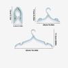 5pcs/10pcs Foldableable Portable Clothes Hanger Travel Portable Clothes Hanging Rack Multi-functional Storage Home Business Trip